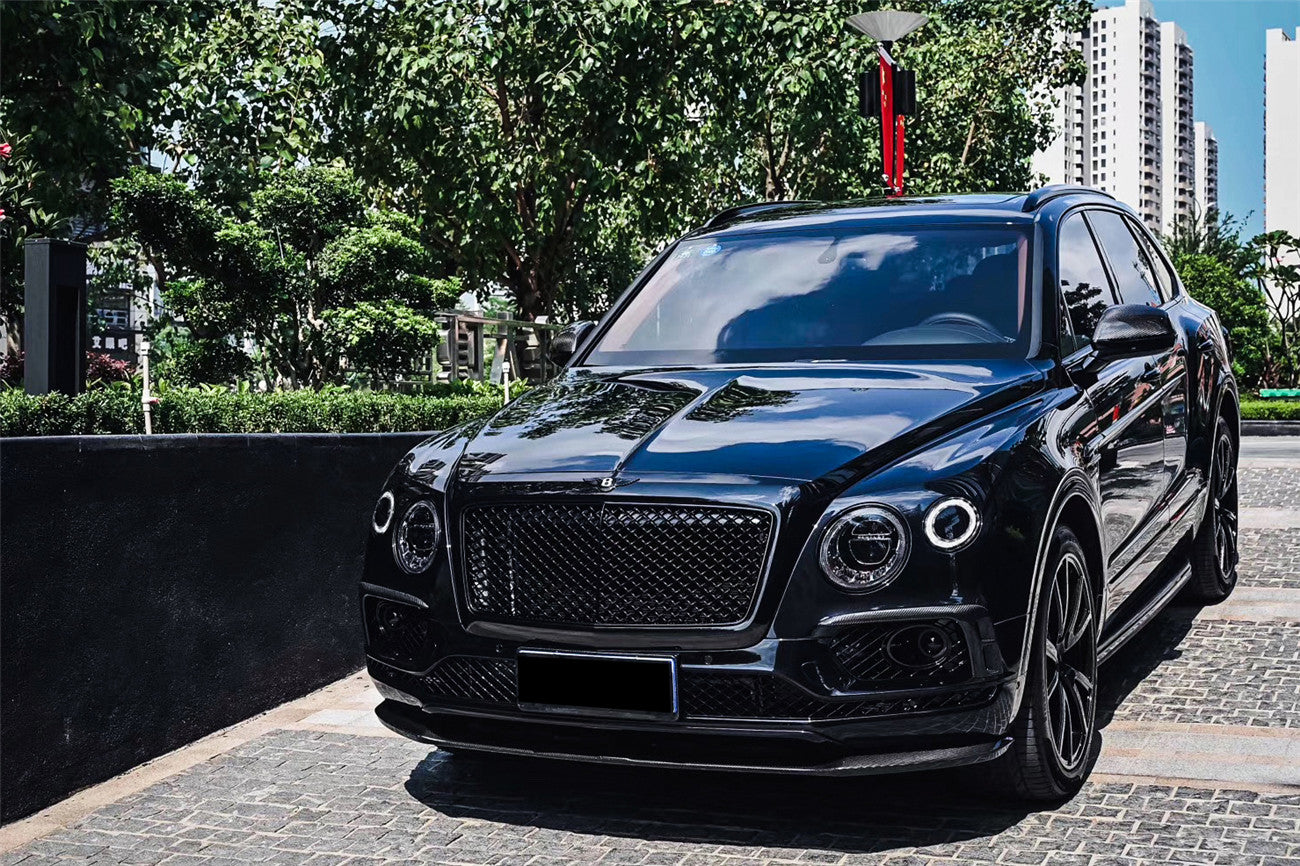DarwinPRO 2016-2019 Bentley Bentayga OD Style Carbon Fiber Front Lip