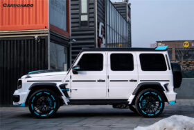 DarwinPRO 2018-2024 Mercedes Benz G550 & G63 AMG W464 G-Wagon BR-G900 Style Dry Carbon Body Line Trims - image 3