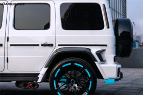 DarwinPRO 2018-2024 Mercedes Benz G550 & G63 AMG W464 G-Wagon BR G900 Style Dry Carbon Door Handle Cover - image 8