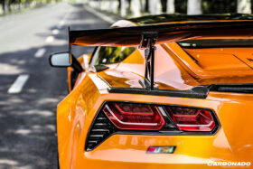 DarwinPRO 2013-2019 Corvette C7 Z51 Z06 Grandsport AR Style Carbon Fiber Trunk Spoiler - image 8