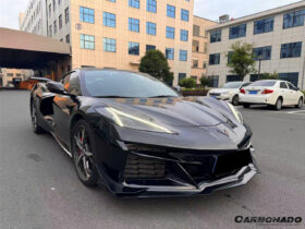 DarwinPRO 2020-2026 Corvette C8 Stingray Z06 Style Polypropylene Front Bumper - image 9