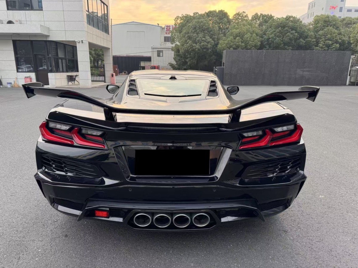 DarwinPRO 2020-2026 Corvette C8 Stingray Z06 Style Rear Bumper with Exhaust System