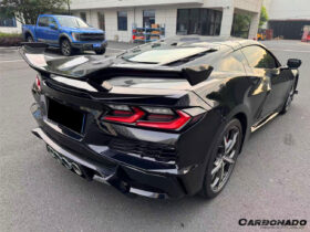 DarwinPRO 2020-2026 Corvette C8 Stingray Z06 Style Rear Bumper with Exhaust System - image 3