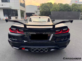 DarwinPRO 2020-2026 Corvette C8 Stingray and E-RAY And Z06 Autoclave Carbon Fiber Trunk Spoiler Wing - image 4