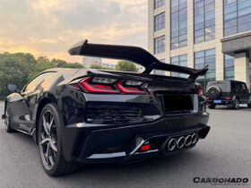 DarwinPRO 2020-2026 Corvette C8 Stingray and E-RAY And Z06 Autoclave Carbon Fiber Trunk Spoiler Wing - image 7