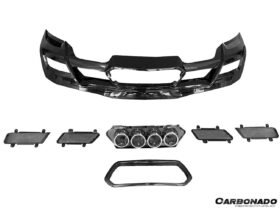 DarwinPRO 2020-2026 Corvette C8 Stingray Z06 Style Rear Bumper with Exhaust System - image 7