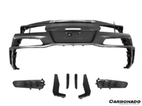 DarwinPRO 2020-2026 Corvette C8 Stingray Z06 Style Rear Bumper with Exhaust System - image 8
