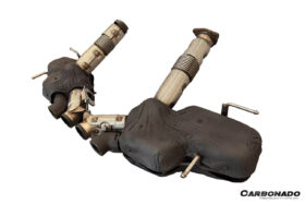 DarwinPRO 2020-2026 Corvette C8 Stingray Z06 Style Rear Bumper with Exhaust System - image 9