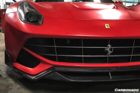 DarwinPRO 2012-2017 Ferrari F12 Berlinetta DC Style Carbon Fiber Front Lip - image 3