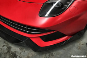 DarwinPRO 2012-2017 Ferrari F12 Berlinetta DC Style Carbon Fiber Front Lip - image 4