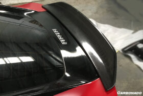 DarwinPRO 2012-2017 Ferrari F12 Berlinetta DC Style  Carbon Fiber Trunk Spoiler - image 7