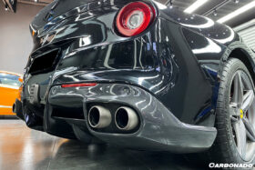 DarwinPRO 2012-2017 Ferrari F12 Berlinetta RS Style Carbon Fiber Rear Diffuser - image 7