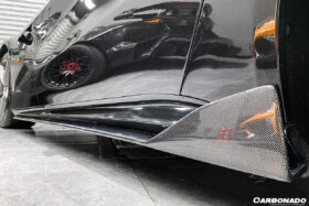 DarwinPRO 2012-2017 Ferrari F12 Berlinetta DC Style Carbon Fiber  Side Skirts - image 2
