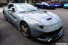 DarwinPRO 2012-2017 Ferrari F12 Berlinetta DC Style Carbon Fiber  Side Skirts - image 4