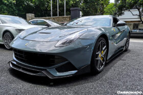 DarwinPRO 2012-2017 Ferrari F12 Berlinetta Carbon Fiber Front Lip Carbonado (RS) - image 5