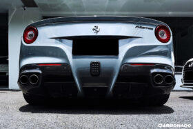 DarwinPRO 2012-2017 Ferrari F12 Berlinetta RS Style Carbon Fiber Rear Diffuser - image 9