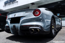 DarwinPRO 2012-2017 Ferrari F12 Berlinetta RS Style Carbon Fiber Rear Diffuser - image 10