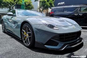 DarwinPRO 2012-2017 Ferrari F12 Berlinetta Carbon Fiber Front Lip Carbonado (RS) - image 7