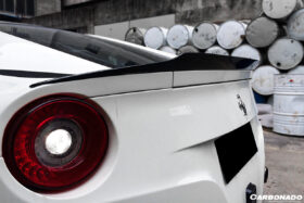 DarwinPRO 2012-2017 Ferrari F12 Berlinetta RS Style Carbon Fiber Trunk Spoiler - image 4