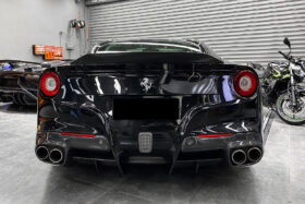 DarwinPRO 2012-2017 Ferrari F12 Berlinetta RS Style Carbon Fiber Rear Diffuser - image 1