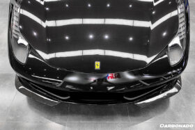 DarwinPRO 2010-2015 Ferrari 458 Italia and Spider Carbon Fiber Front Lip Carbonado (AP) - image 3