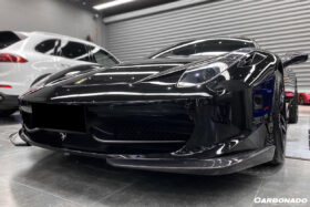 DarwinPRO 2010-2015 Ferrari 458 Italia and Spider Carbon Fiber Front Lip Carbonado (AP) - image 7