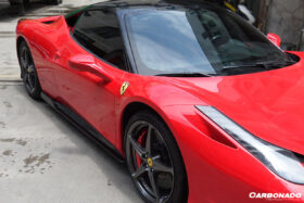 DarwinPRO 2010-2015 Ferrari 458 Italia / Spider AV Style Carbon Fiber Side Skirts