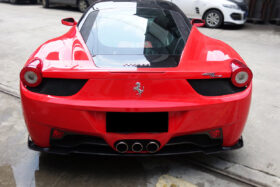 DarwinPRO 2010-2015 Ferrari 458 Italia / Spider AV Style Carbon Fiber Rear Diffuser