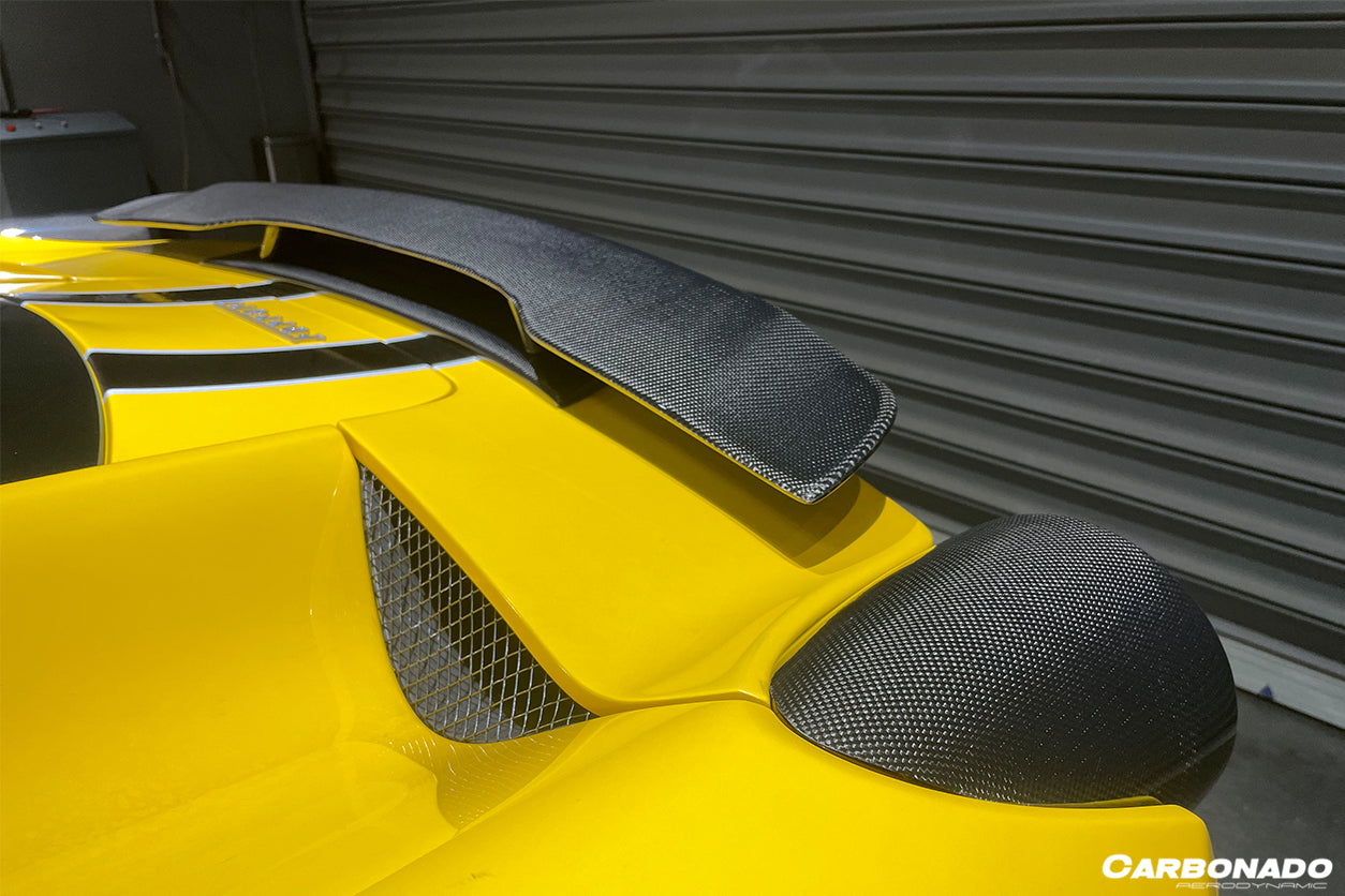 DarwinPRO 2010-2015 Ferrari 458 Italia / Spider NVT Style Carbon Fiber Trunk Spoiler