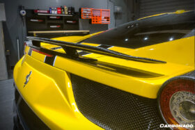 DarwinPRO 2010-2015 Ferrari 458 Italia / Spider NVT Style Carbon Fiber Trunk Spoiler