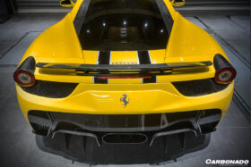 DarwinPRO 2010-2015 Ferrari 458 Italia / Spider NVT Style Carbon Fiber Trunk Spoiler