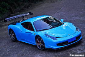 DarwinPro Aerodynamics DarwinPRO 458 Italia and Spider Trunk Spoiler Carbonado (SR) for Ferrari 458 - Image 6