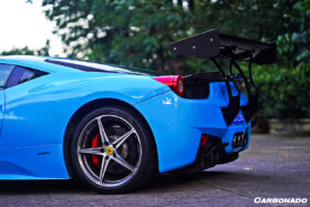 DarwinPro Aerodynamics DarwinPRO 458 Italia and Spider Trunk Spoiler Carbonado (SR) for Ferrari 458 - Image 7