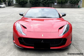 DarwinPRO 2017-2026 Ferrari 812 Superfast / GTS OE Style Dry Carbon Fiber Front Side Splitter