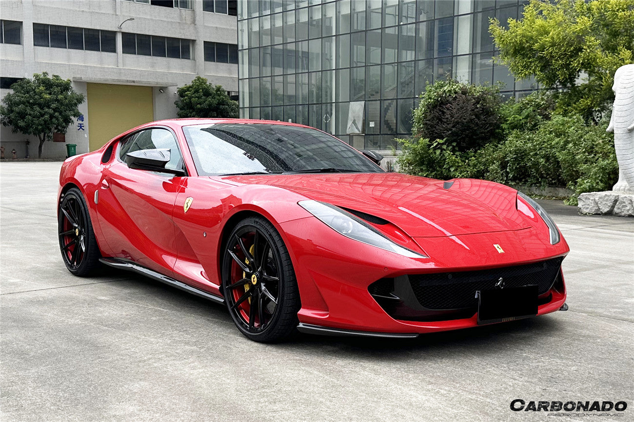 DarwinPRO 2017-2026 Ferrari 812 Superfast / GTS OE Style Dry Carbon Fiber Side Skirts