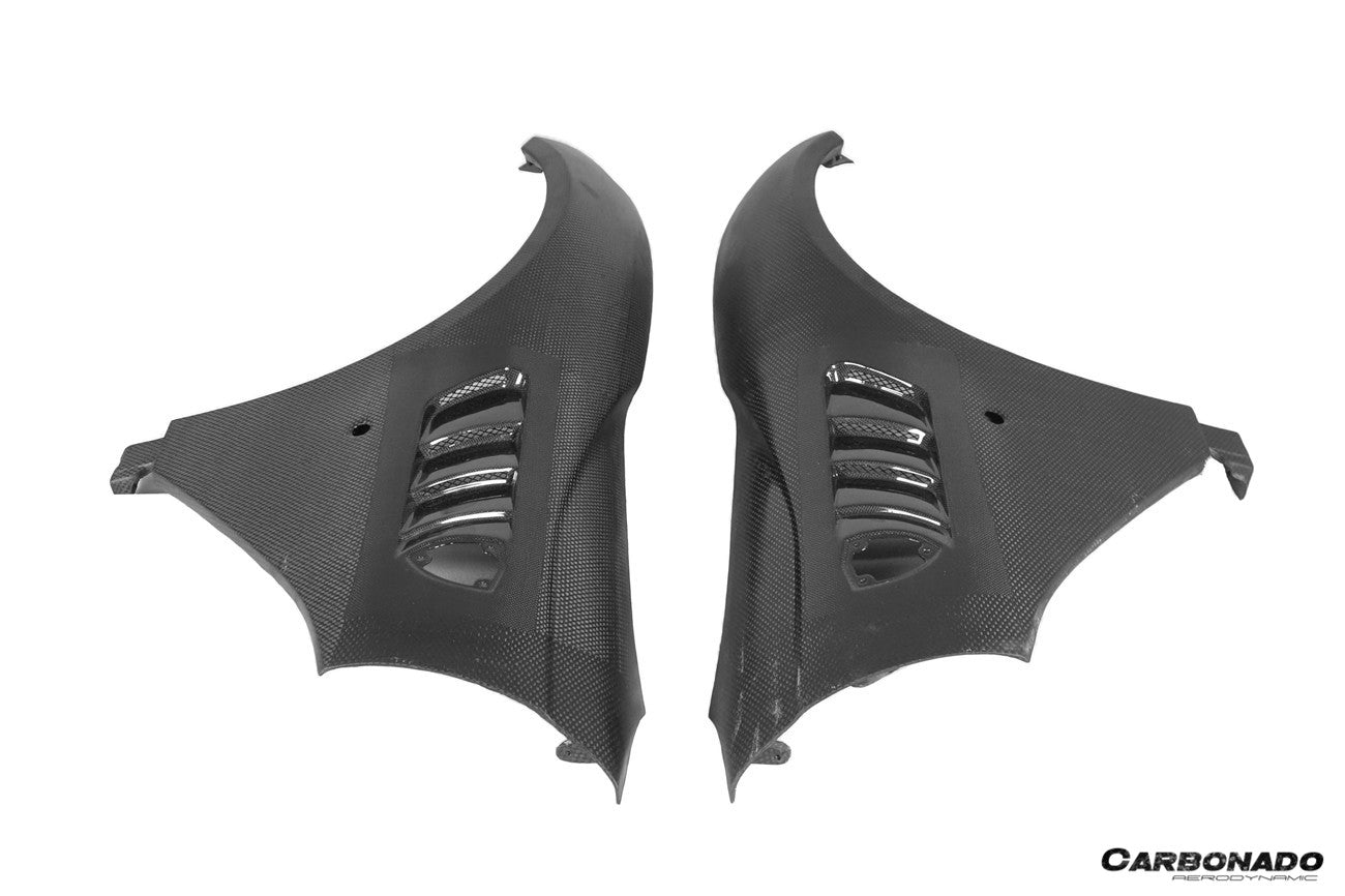 DarwinPRO 2017-2026 Ferrari 812 Superfast / GTS MSY Style Carbon Fiber Fender - detail 2