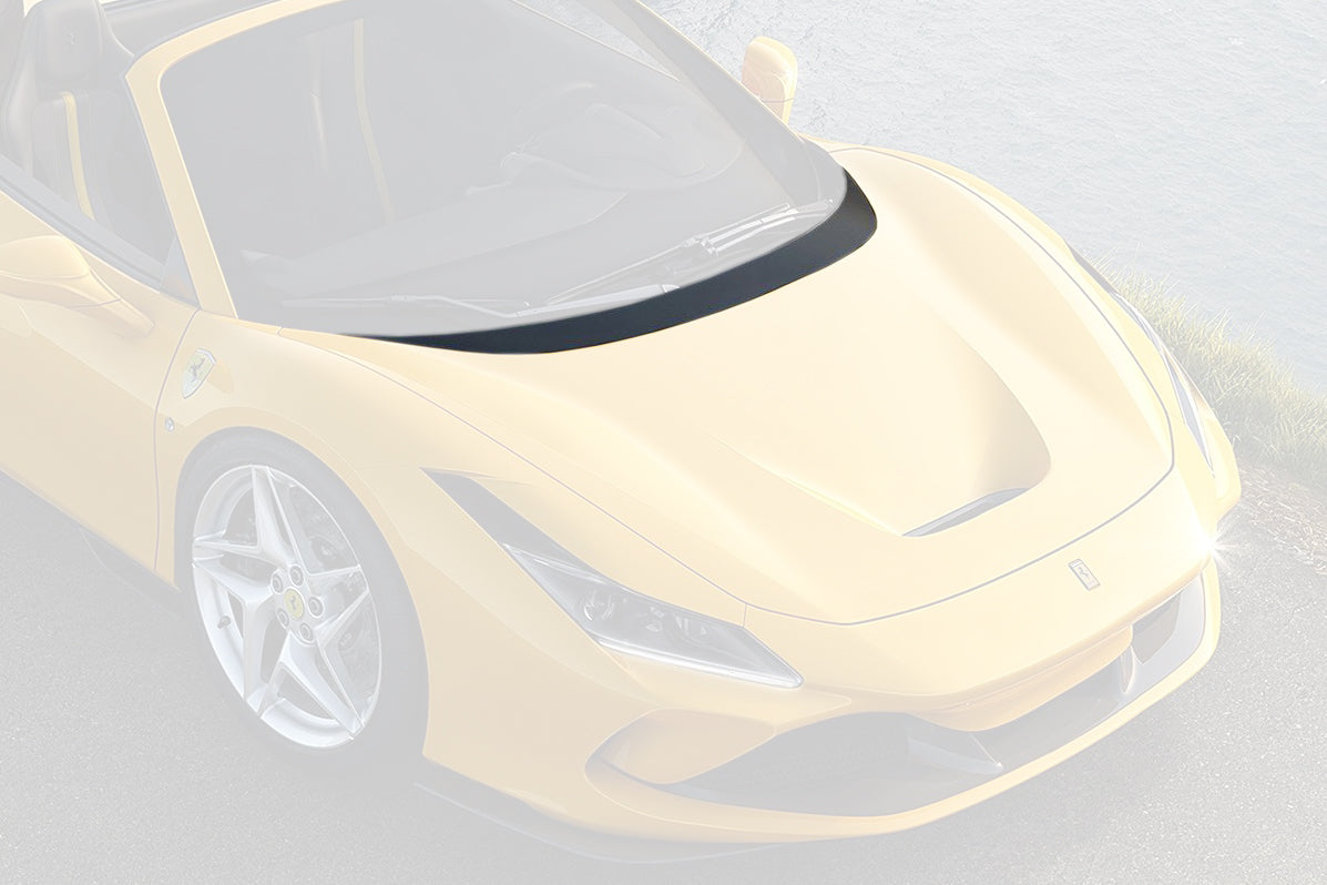 DarwinPRO 2019-2024 Ferrari F8 OE Style Autoclave Carbon Fiber Front Hood Trim - FF Performance