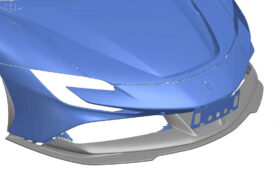 DarwinPro Aerodynamics DarwinPRO SF90 MI Style Autoclave Carbon Fiber Front Lip Splitter for Ferrari SF90 - Image 2