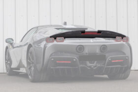 DarwinPRO 2020-UP Ferrari SF90 Stradale Spider Assetto Fiorano Style Autoclave Carbon Fiber Trunk Spoiler - image 1