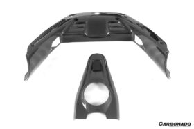 DarwinPRO 2020-UP Ferrari SF90 Stradale OE Style Autoclave Carbon Fiber Engine Bay Interior 5 Piece - image 9