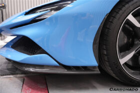 DarwinPRO 2020-UP Ferrari SF90 Stradale OE Style Autoclave Carbon Fiber Front Bumper Side Trims - image 10