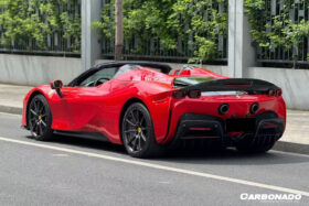 DarwinPRO 2020-UP Ferrari SF90 Stradale Spider Assetto Fiorano Style Autoclave Carbon Fiber Trunk Spoiler - image 9