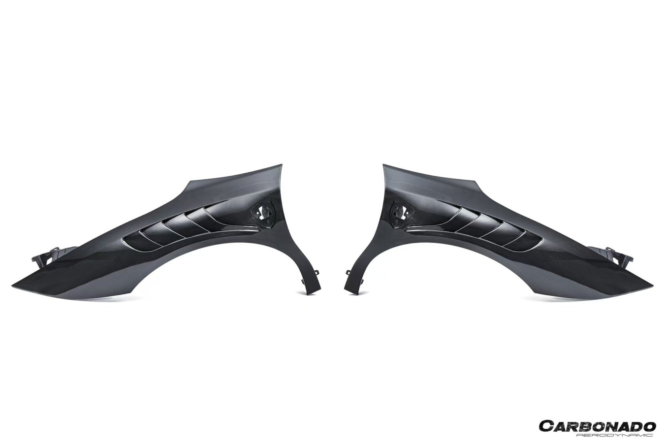 DarwinPRO 2020-2025 Ferrari SF90 Stradale NTC Style Dry Carbon Fiber Fender - FF Performance