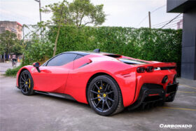 DarwinPRO 2020-UP Ferrari SSF90 Stradale OE Style Autoclave Carbon Fiber Rear Diffuser - image 9