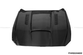 DarwinPRO 2015-2017 Ford Mustang  GT & V6 TRU Style Carbon Fiber Hood - image 10