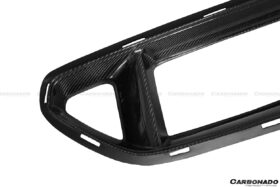DarwinPRO 2015-2017 Ford Mustang TRU Style Carbon Fiber Front Bumper Up-Grille - image 10