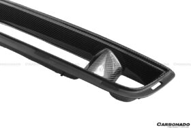 DarwinPRO 2015-2017 Ford Mustang TRU Style Carbon Fiber Front Bumper Down-Grille - image 10