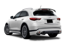 DarwinPRO 2009-2017 Infiniti FX37 FX35 QX70 IPL Style Roof Spoiler - image 1