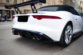 DarwinPRO 2013-2017 Jaguar F-Type Coupe & Convertible BS Style Rear Diffuser - image 1