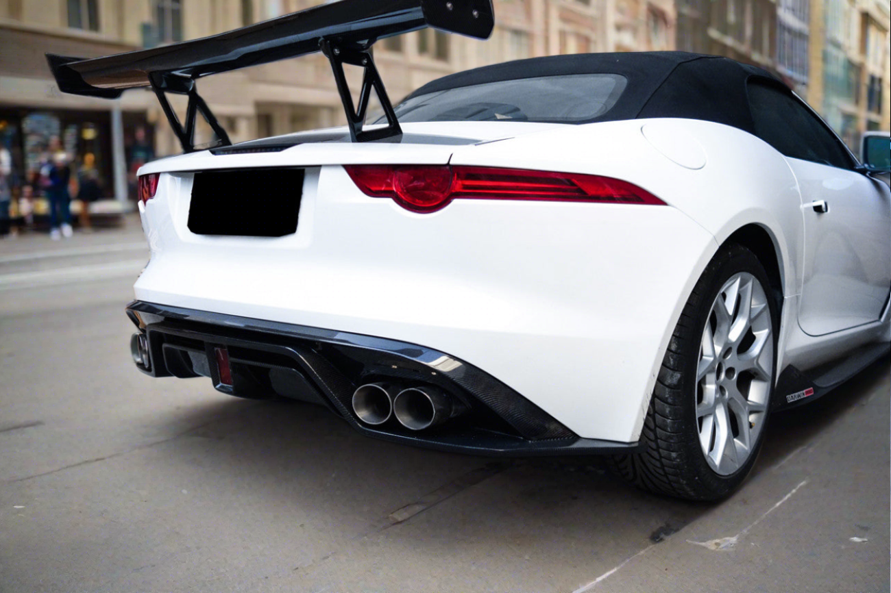 DarwinPRO 2013-2017 Jaguar F-Type Coupe & Convertible BS Style Rear Diffuser